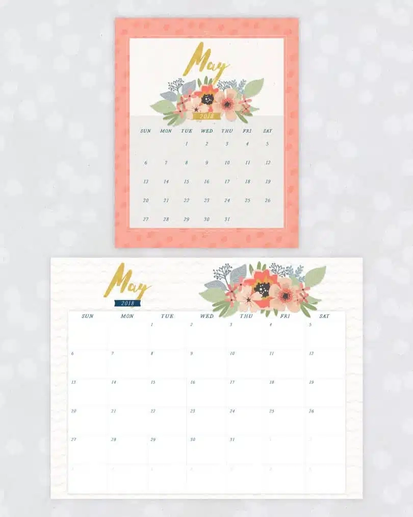 20 Free Printable Calendars YesMissy