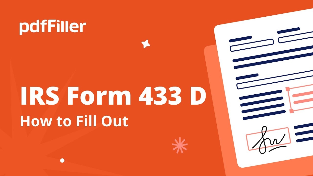 Irs Gov 433 D Forms