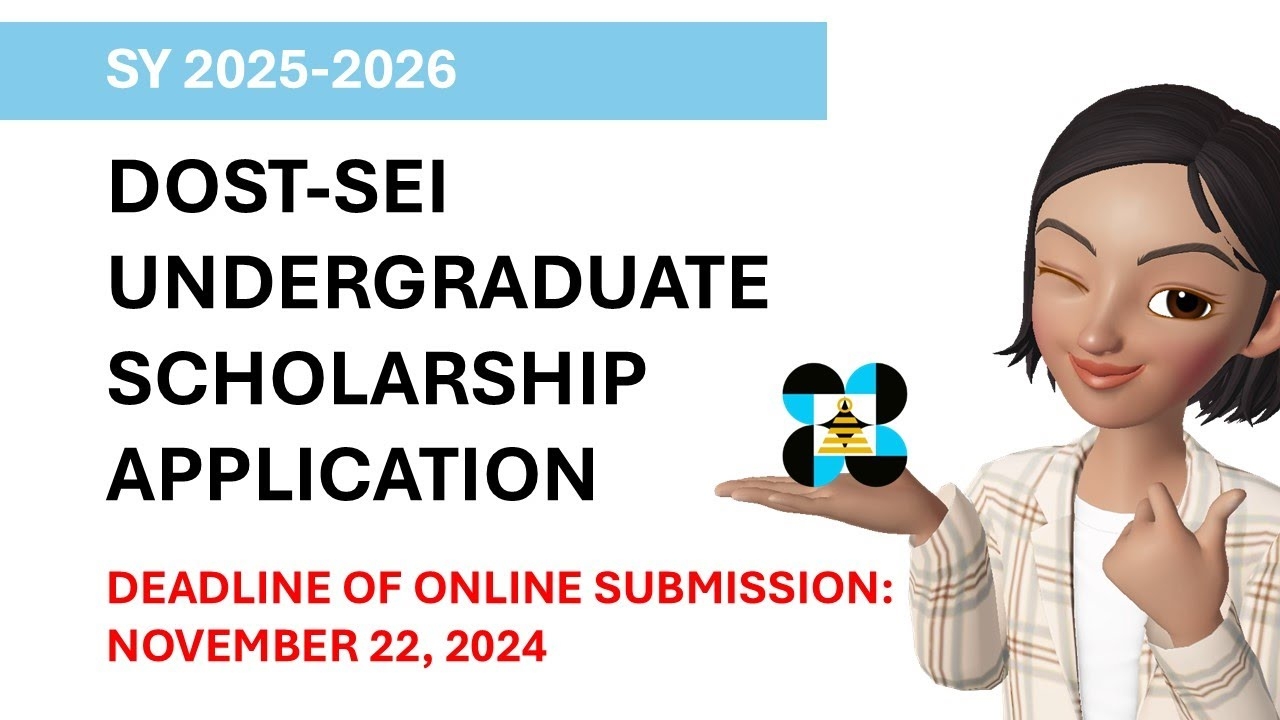 2025 2026 DOST SEI SCHOLARSHIP APPLICATION
