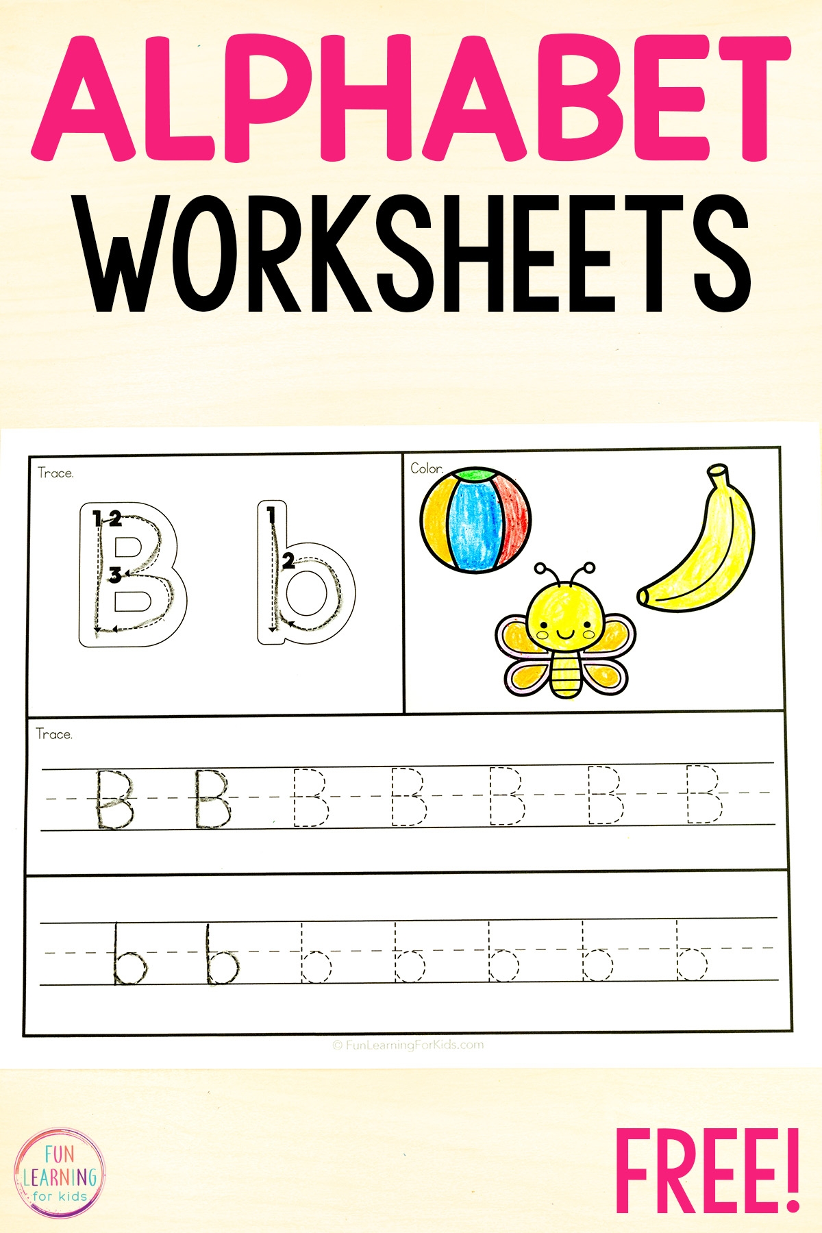 Free Printable Alphabet Worksheets