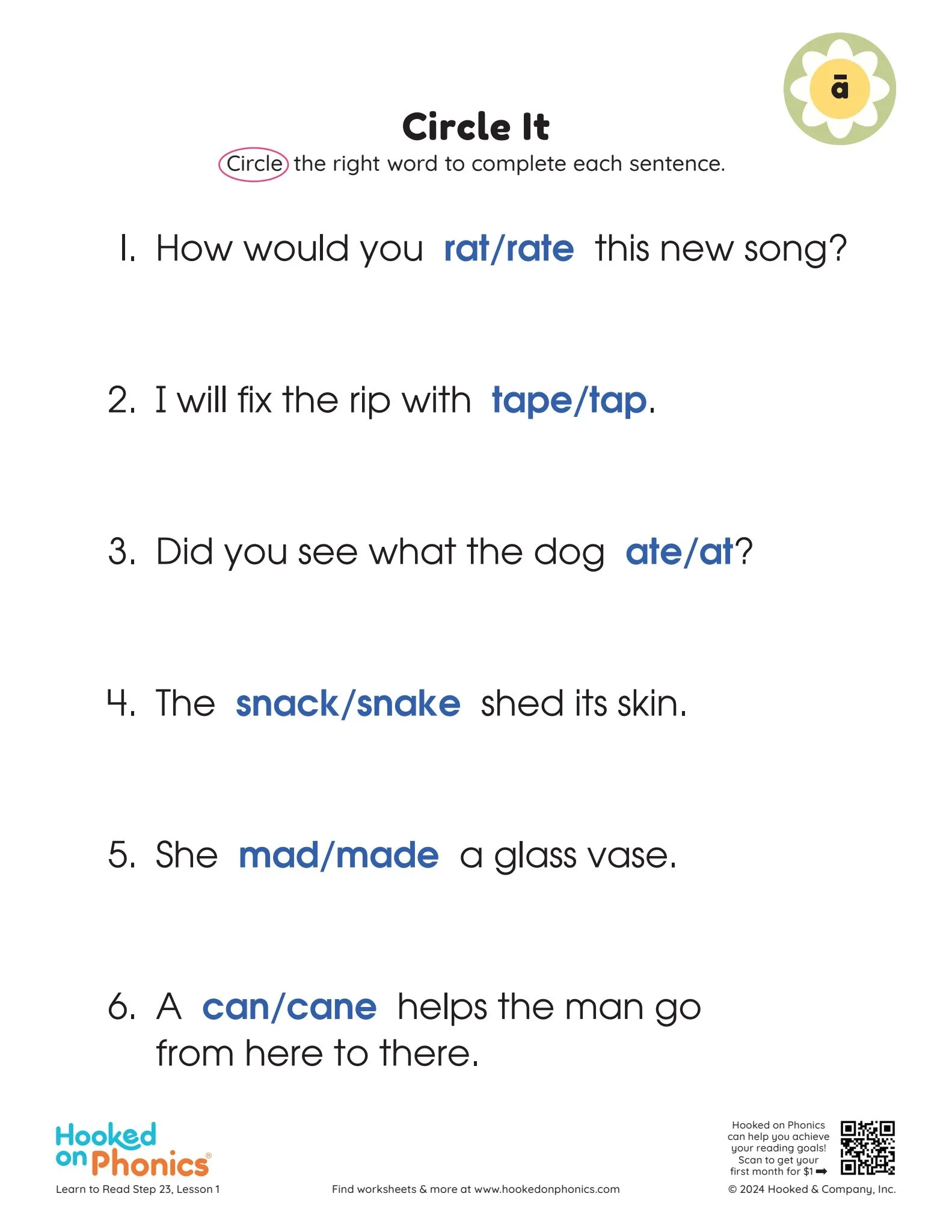 2nd Grade Phonics Worksheets Hooked On Phonics