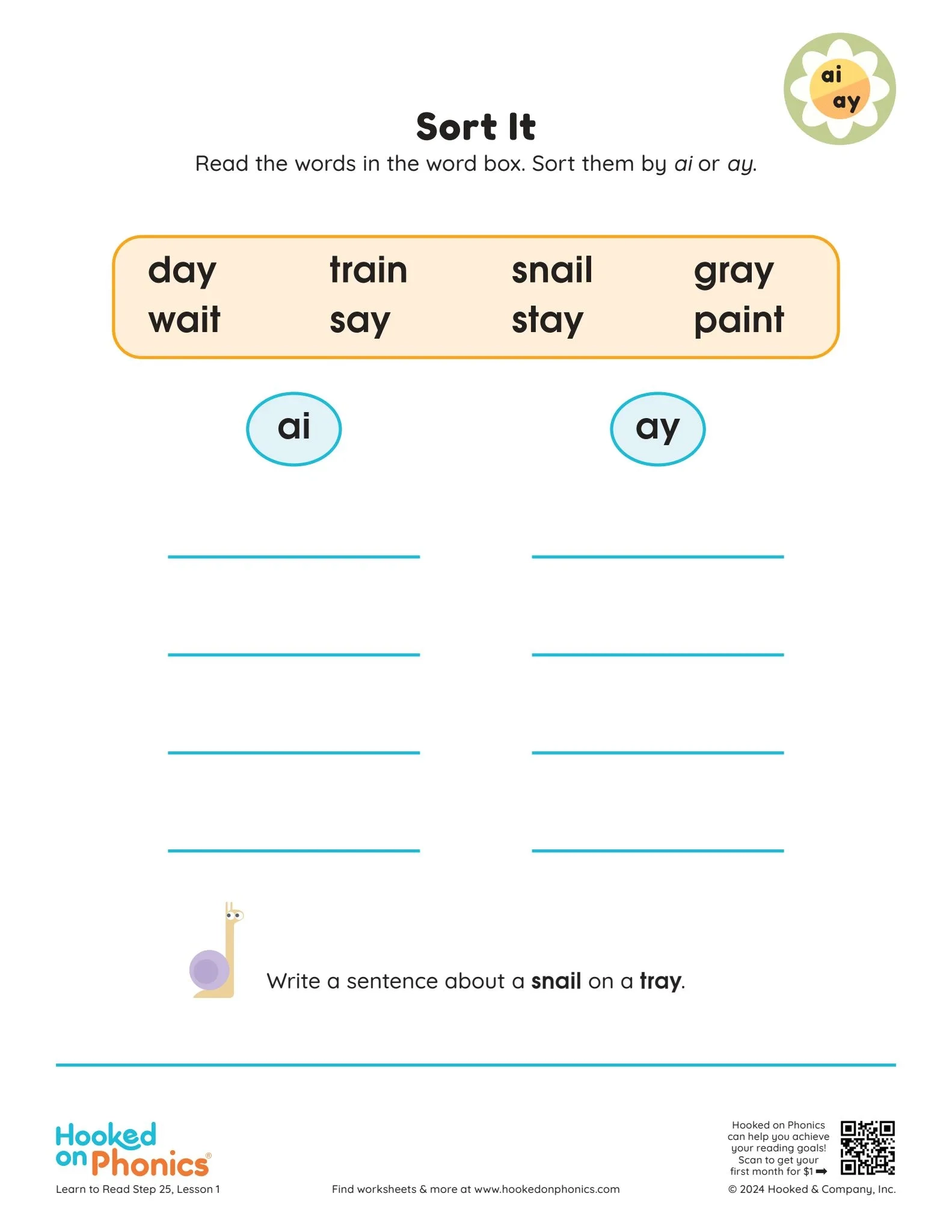 2nd Grade Phonics Worksheets Hooked On Phonics