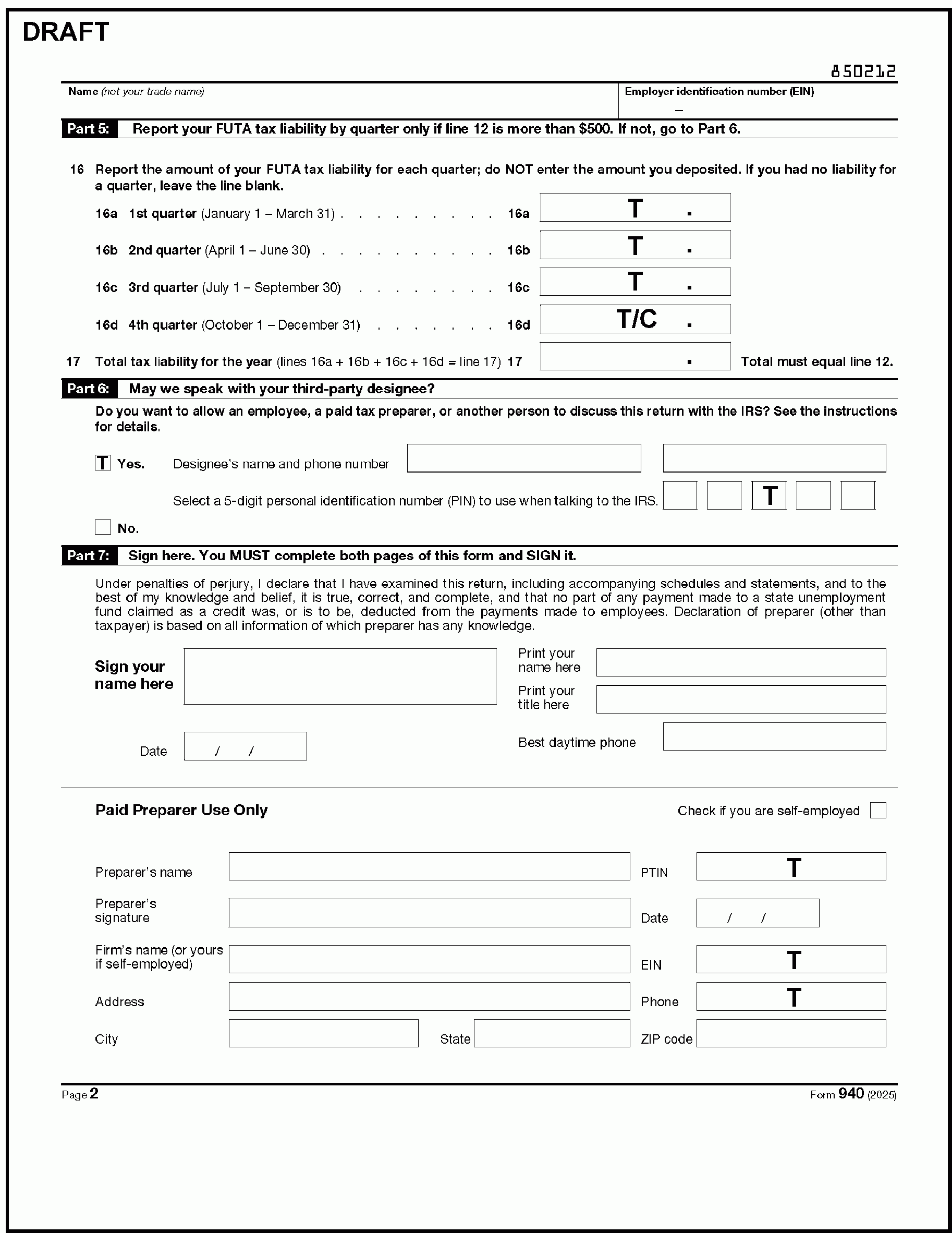 3 11 154 Unemployment Tax Returns Internal Revenue Service