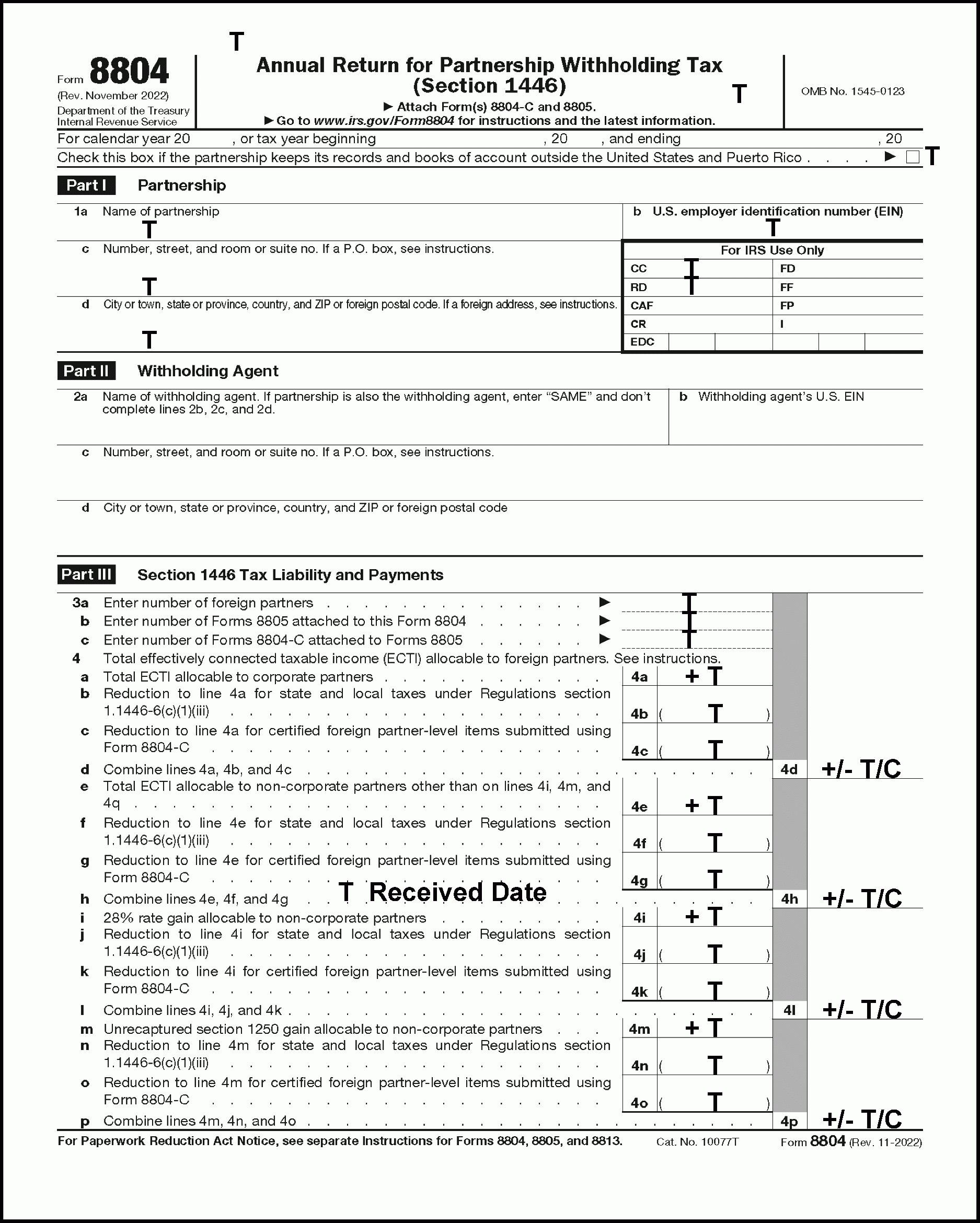 Irs Form W 4p 2026