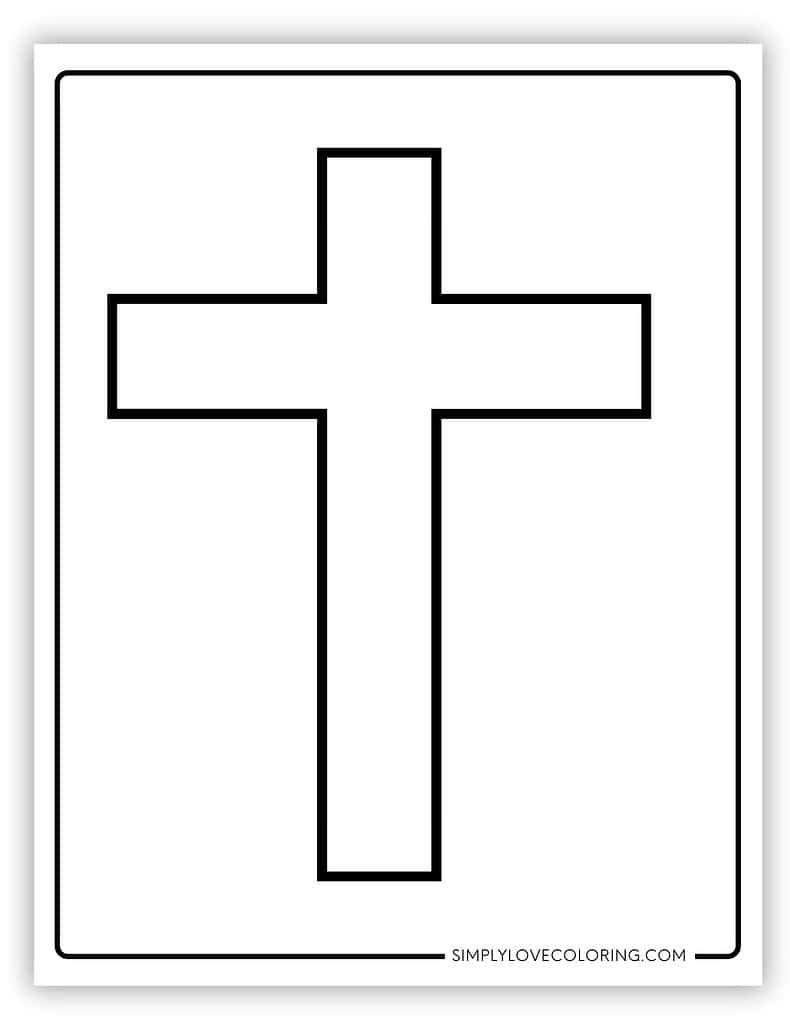 32 Easter Cross Template Printables Free PDF Downloads Simply 