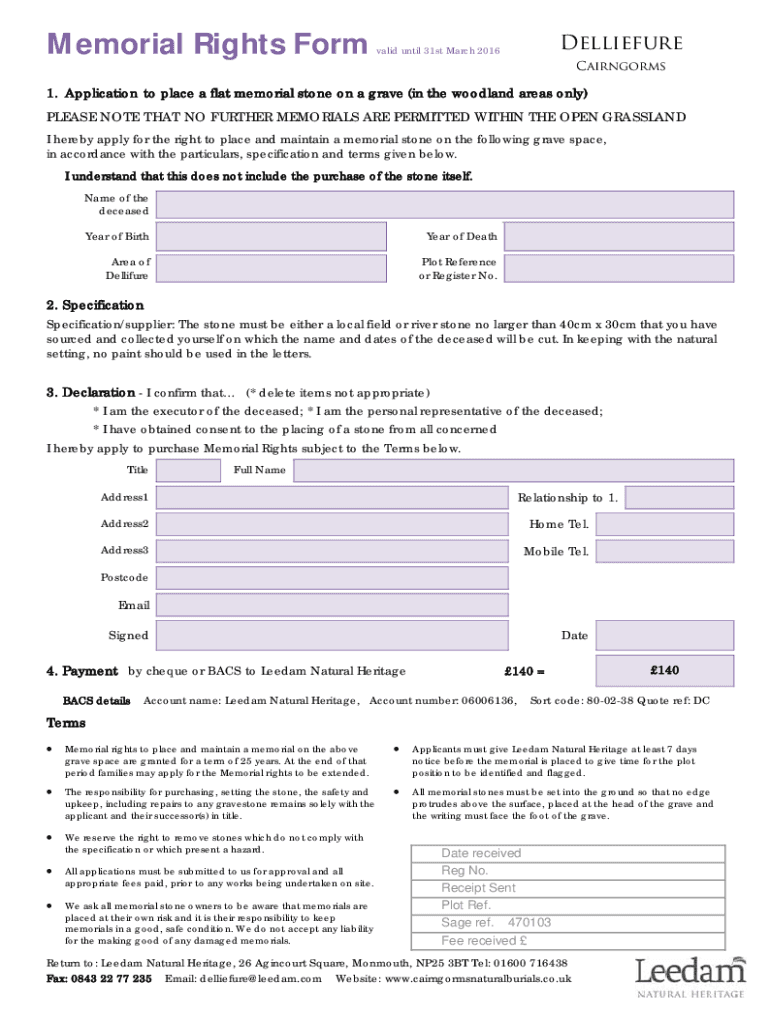Va Form 40-1330 Printable