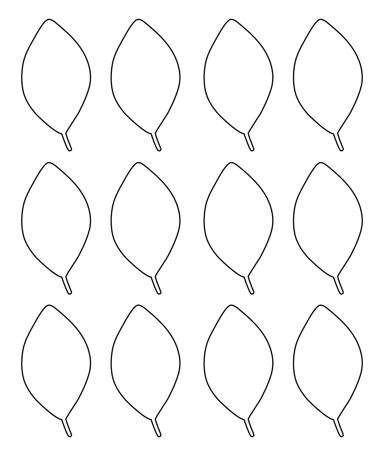 9 Leaves Ideas Leaf Template Printable Leaves Leaf Template 