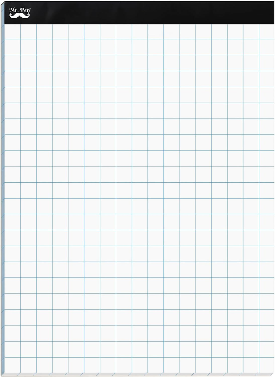 A4 Squared Paper Pad Printable Metric Graph Paper 30x30 Cm Size 