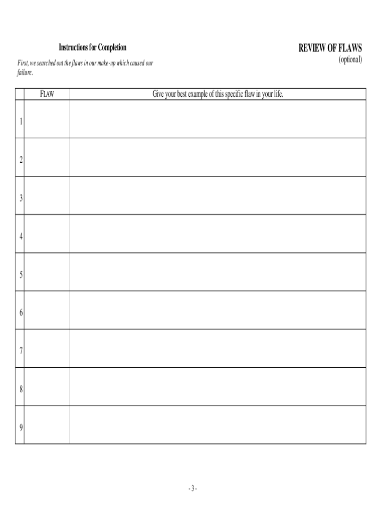 Aa Step 4 Worksheets Printable Resentments