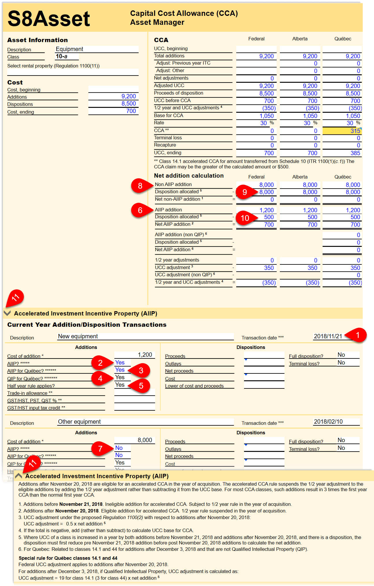 Accelerated CCA TaxCycle