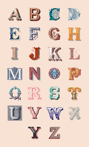 Alphabet Letter Art Images Free Download On Freepik