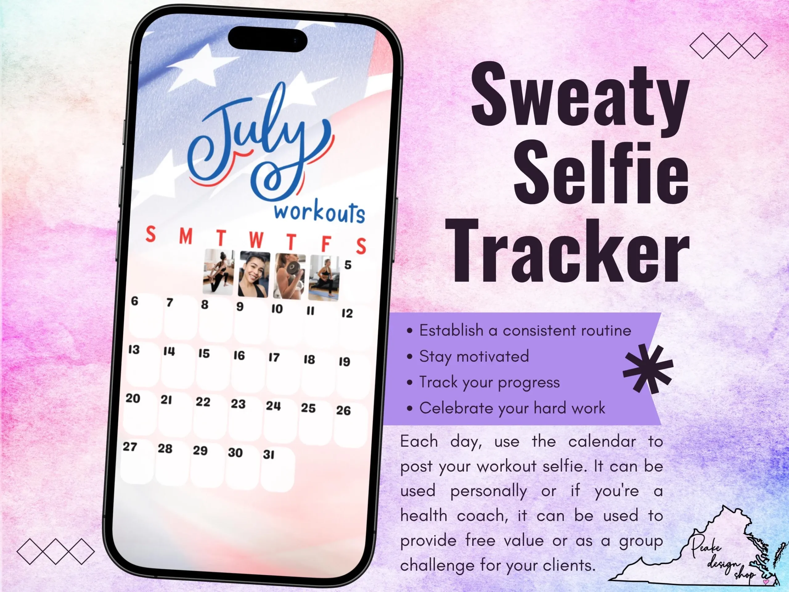 Beachbody Calendar Etsy New Zealand