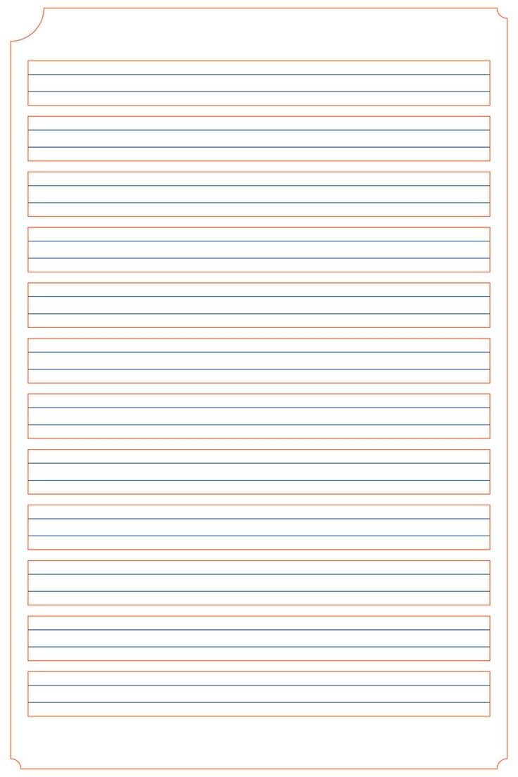Free Printable Handwriting Worksheets Blank