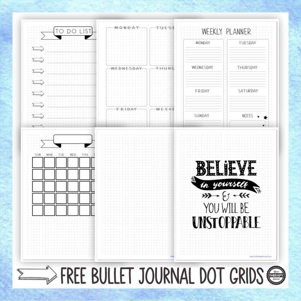 Free Journal Page Template
