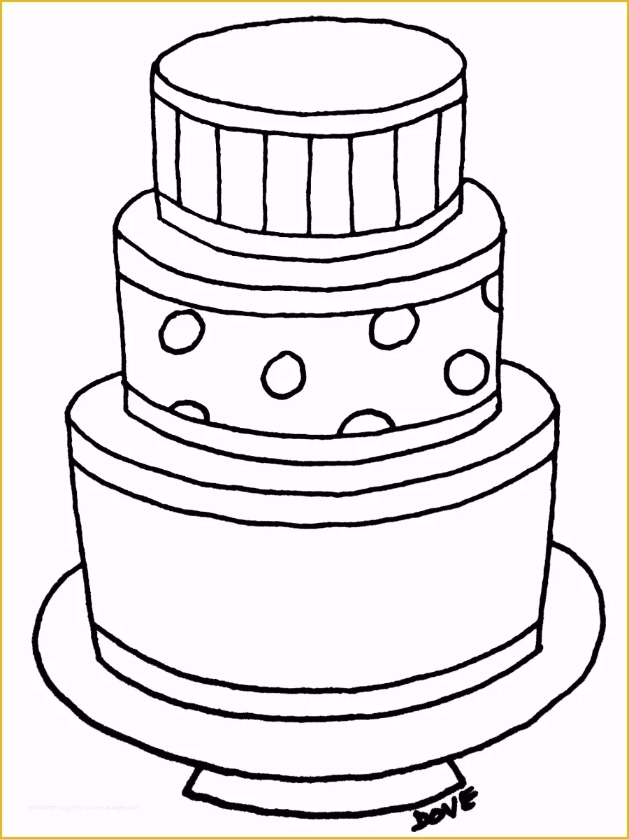 Cake Printable Printable Party Favors