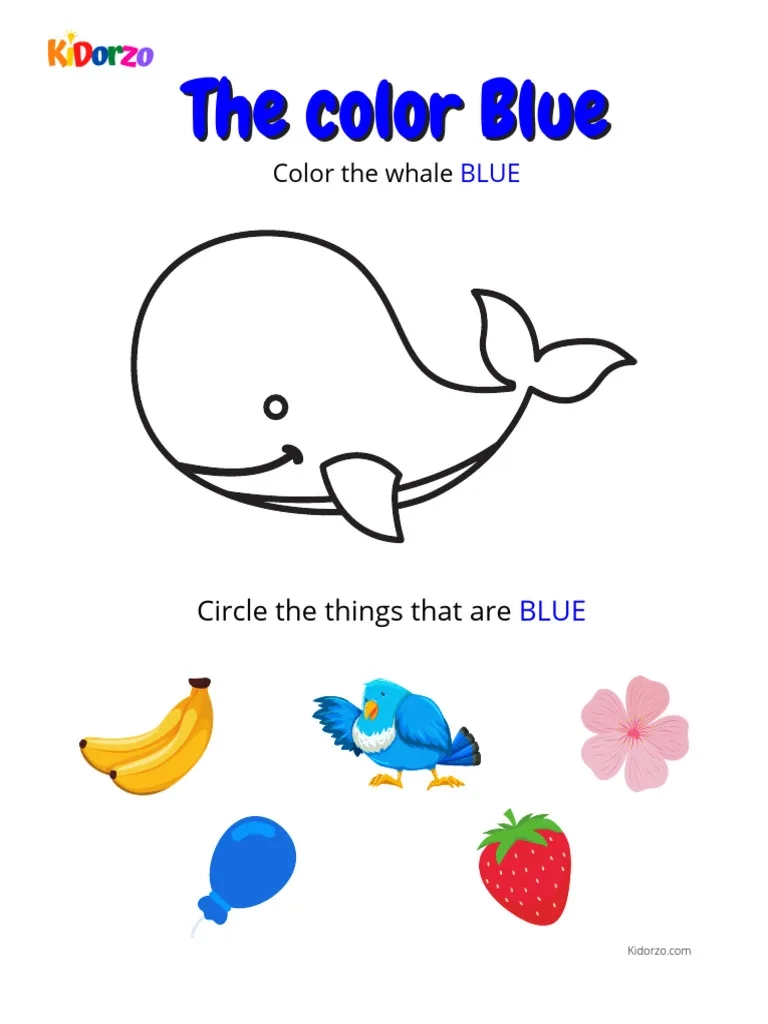 Color Activities PDF Yellow Color