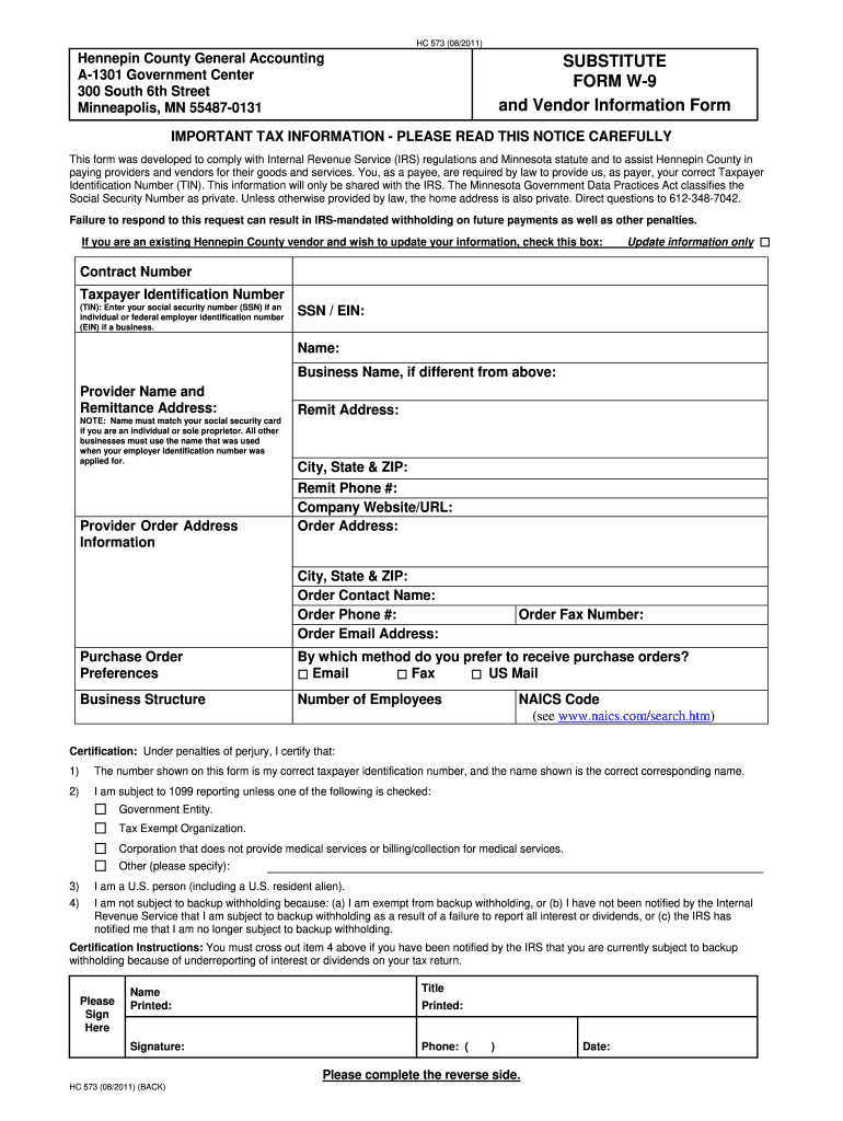 Company W 9 Form Fill Out amp amp Sign Online DocHub Worksheets 