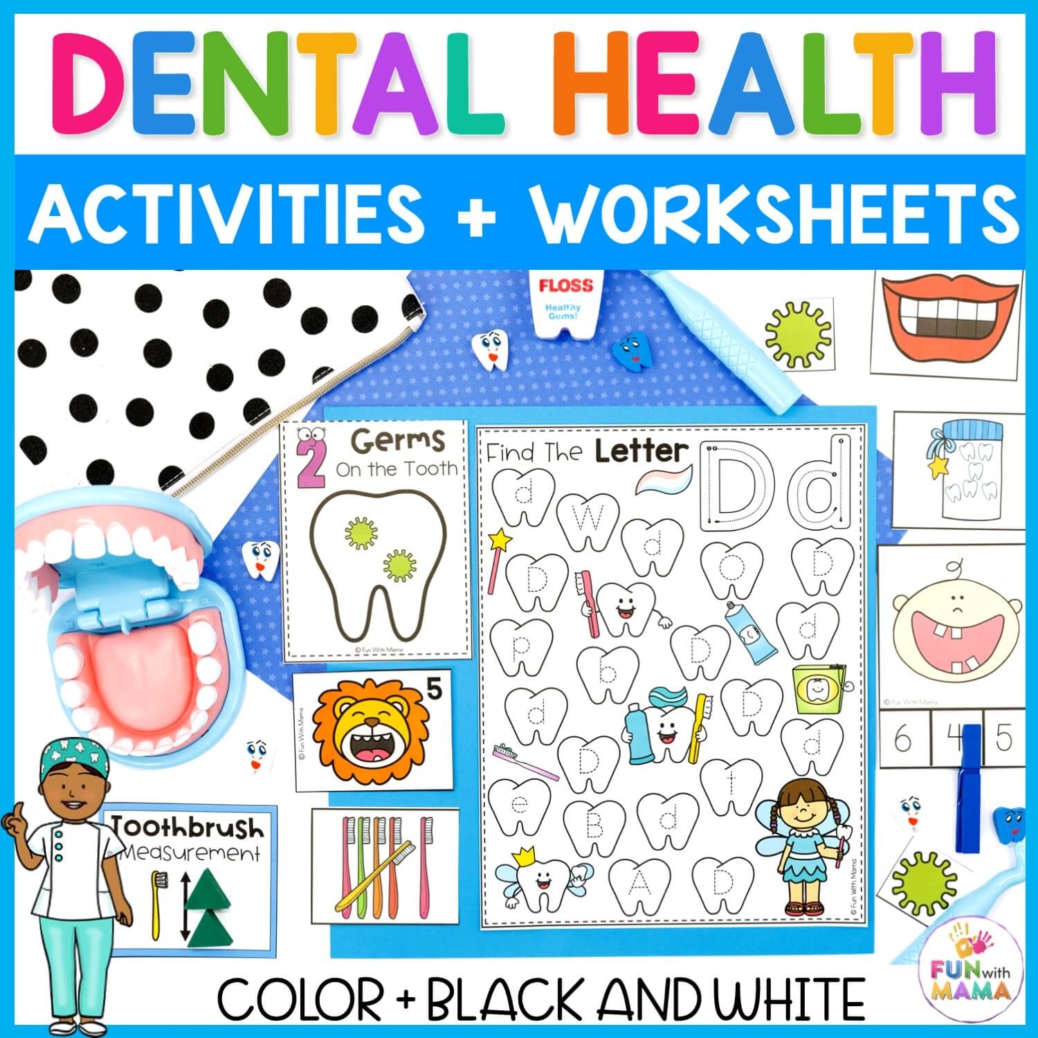 Free Dental Health Printable Activities