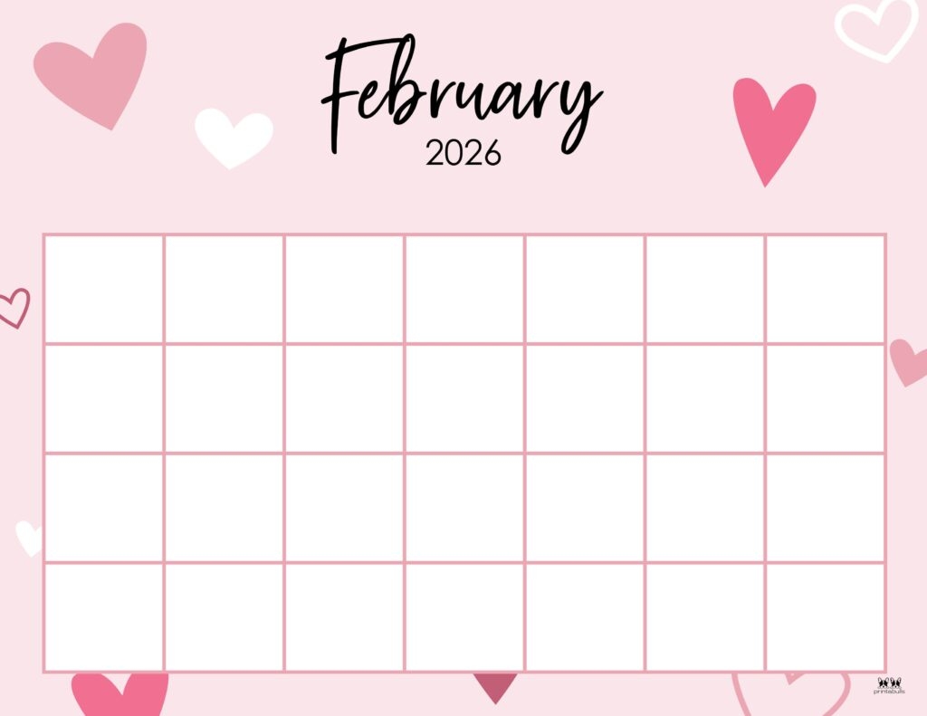 February 2026 Calendar Printable Free