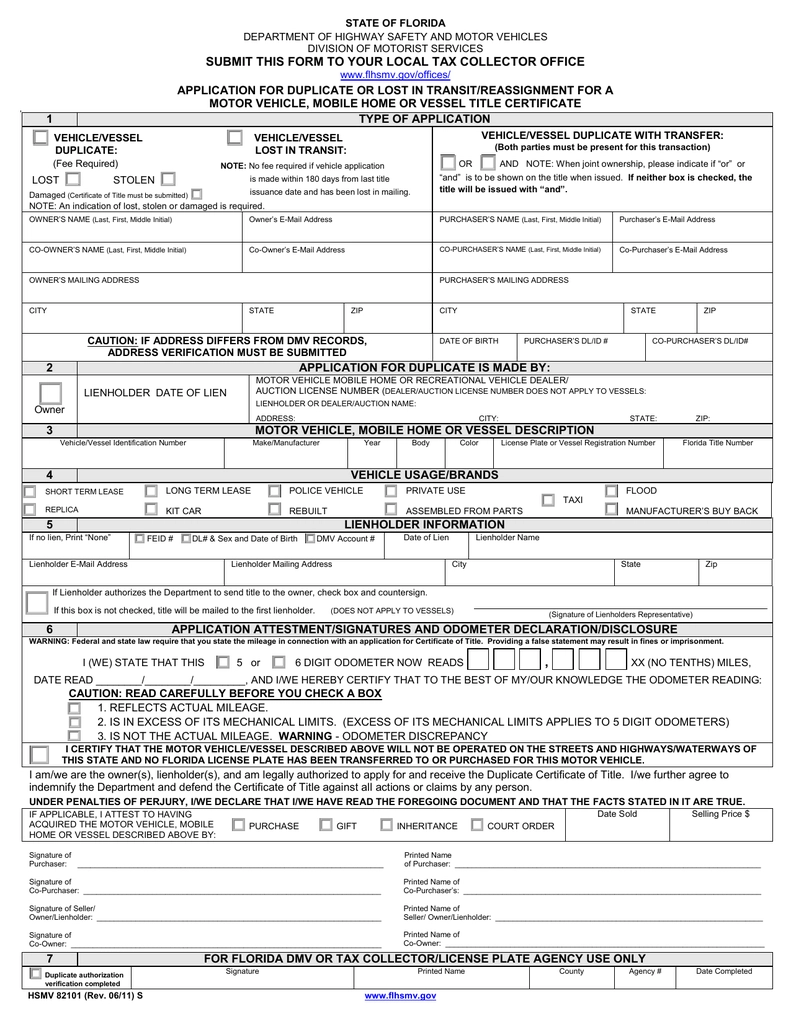 Form Hsmv 83330