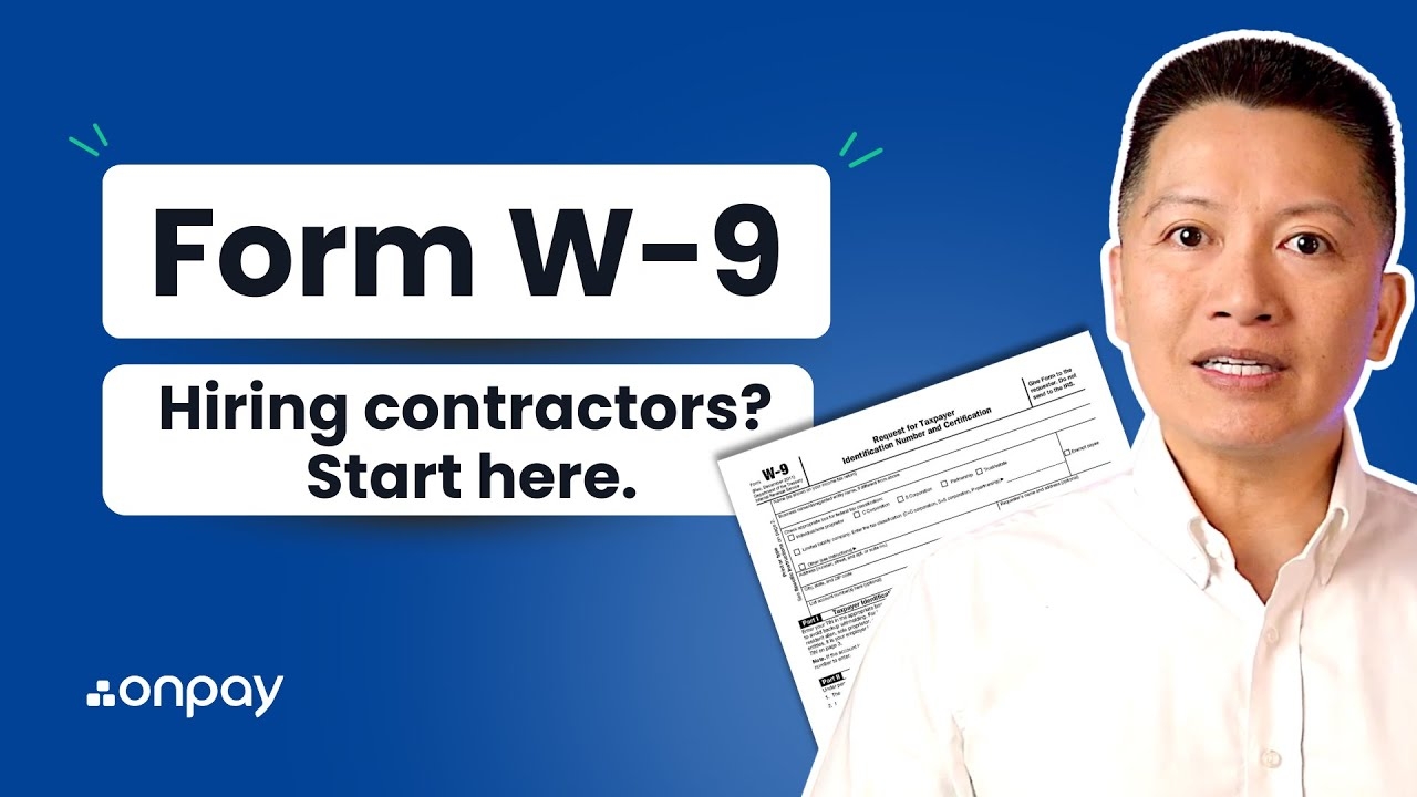 Free Printable W9 Form 2026