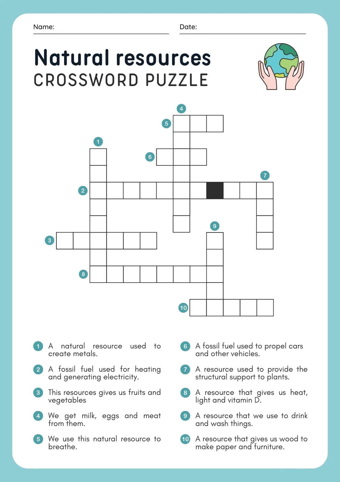 Printable Crossword Puzzles Maker