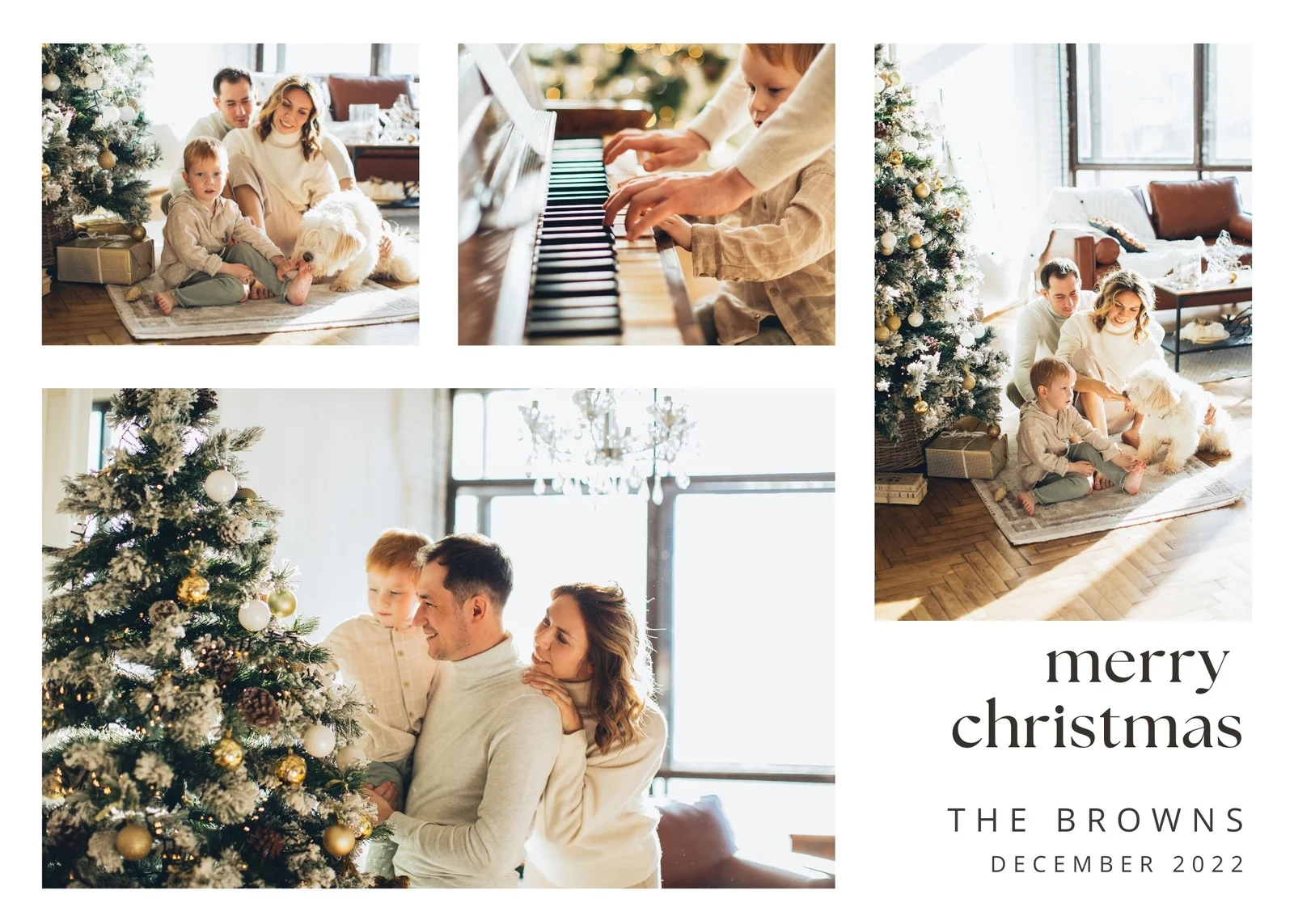 Free Custom Printable Christmas Card Templates Canva