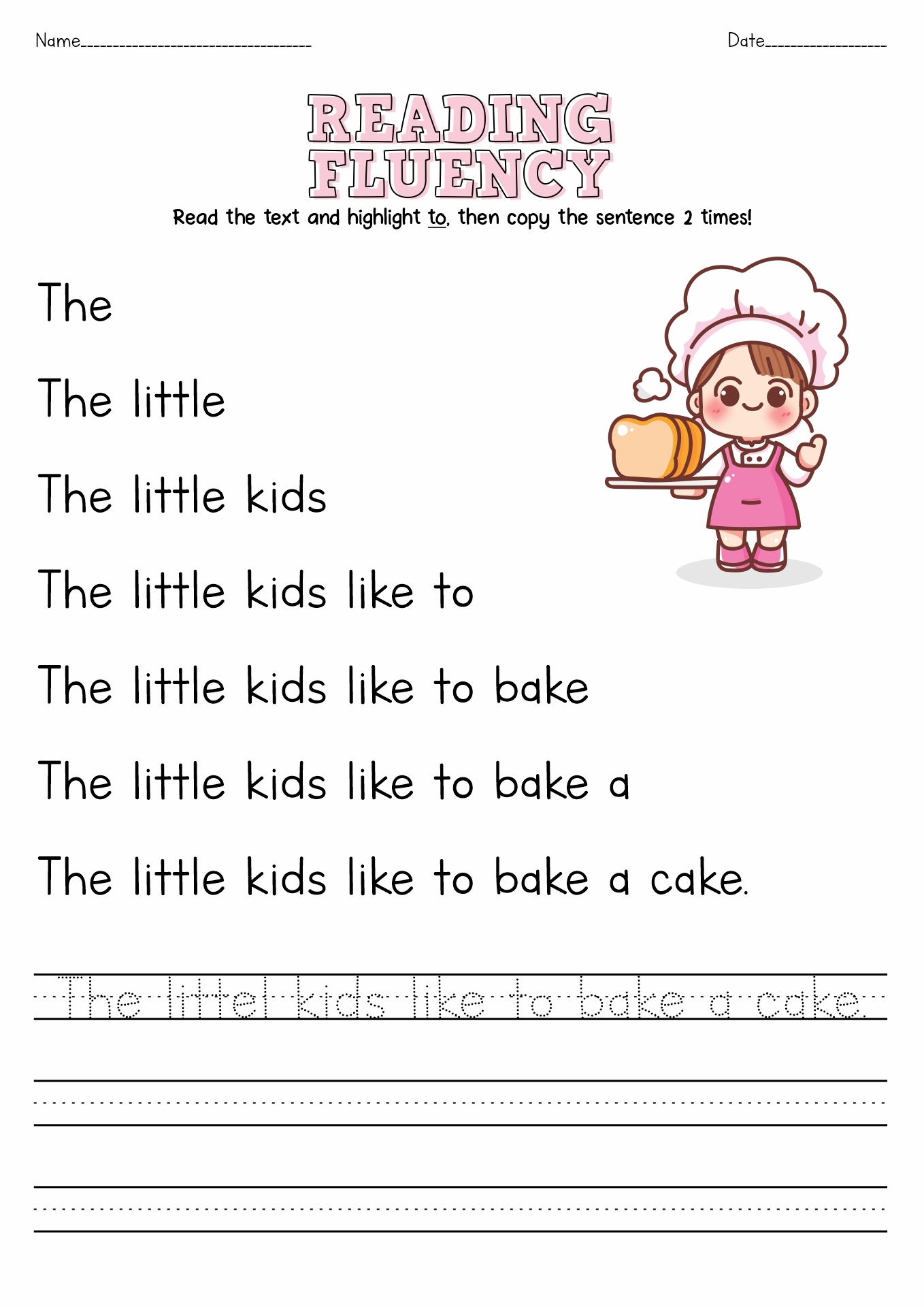 Printable Worksheets For 1st Grade Reading