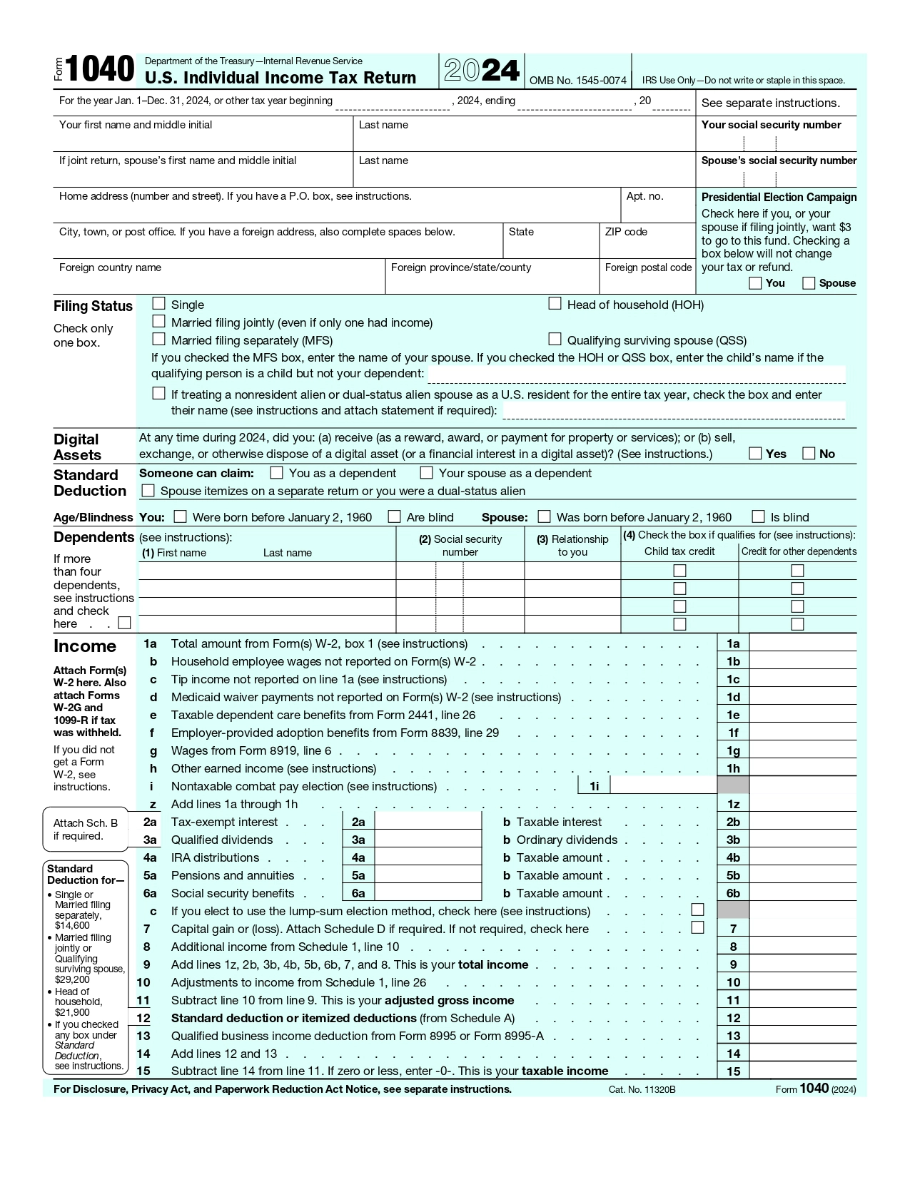 Irs W9 Form 2026 Download
