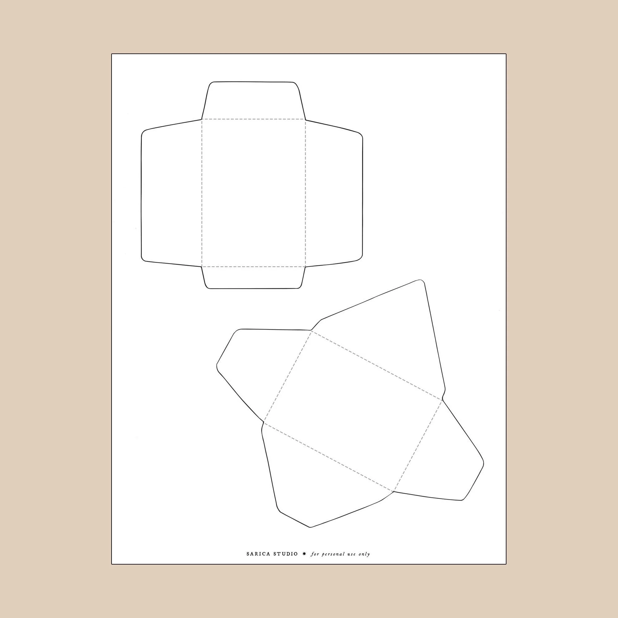 Free Printable Envelope Address Template