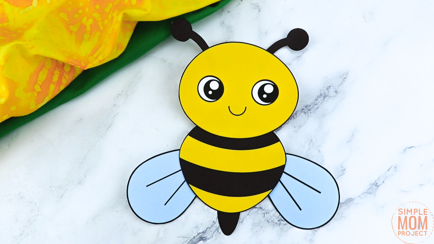 Bee Template Printable