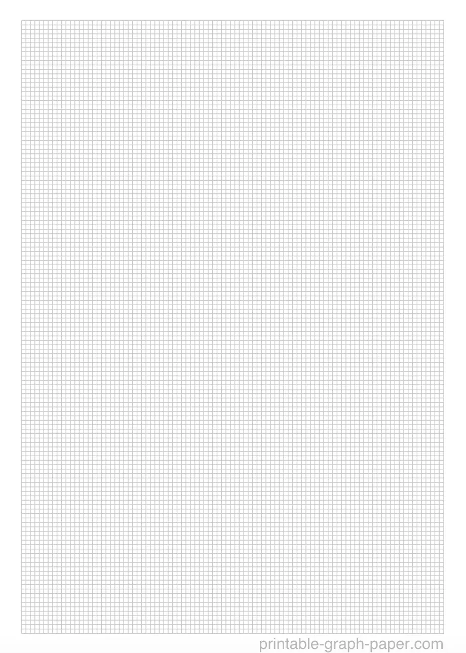 Free Printable Graph Paper Sheet