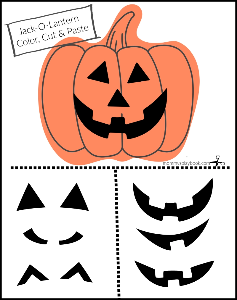 Jack O Lantern Printable Template