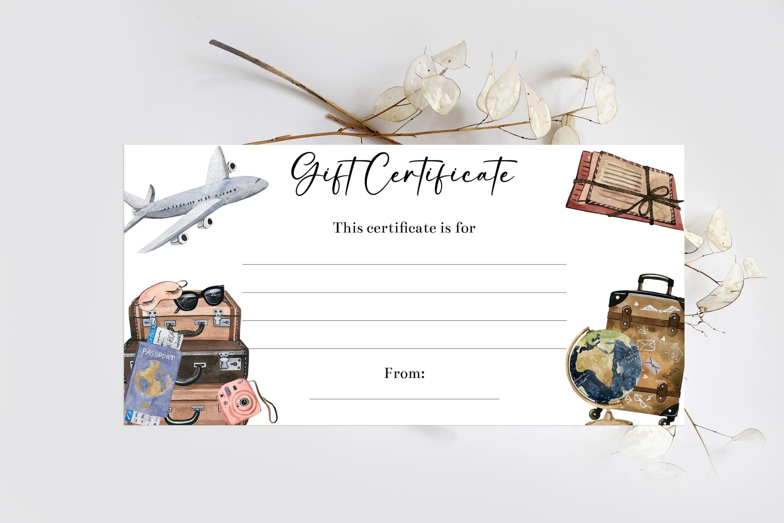 Free Printable Travel Vouchers Download Free Printable Travel 