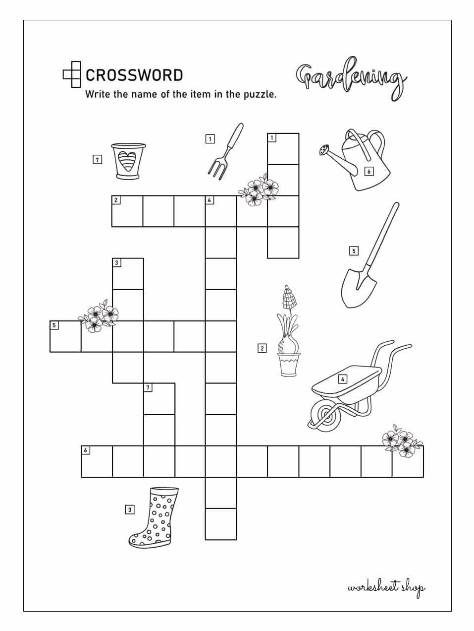 Free Worksheets For Pre K To Gr 3 Worksheet Shop Worksheets 
