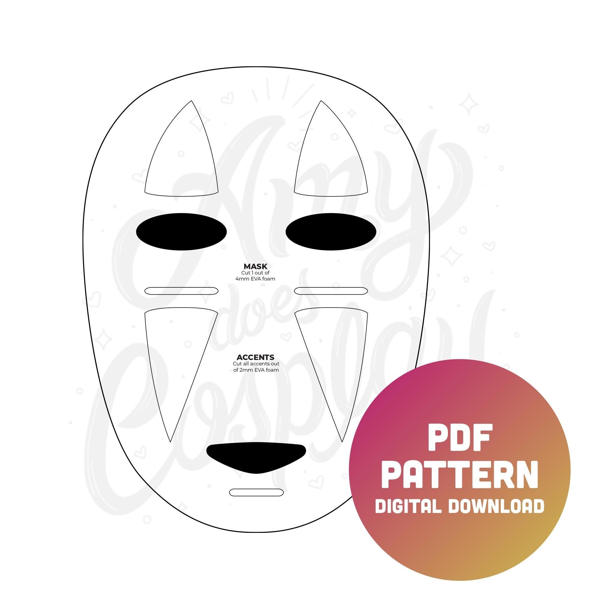 Mask Template Printable Full Face