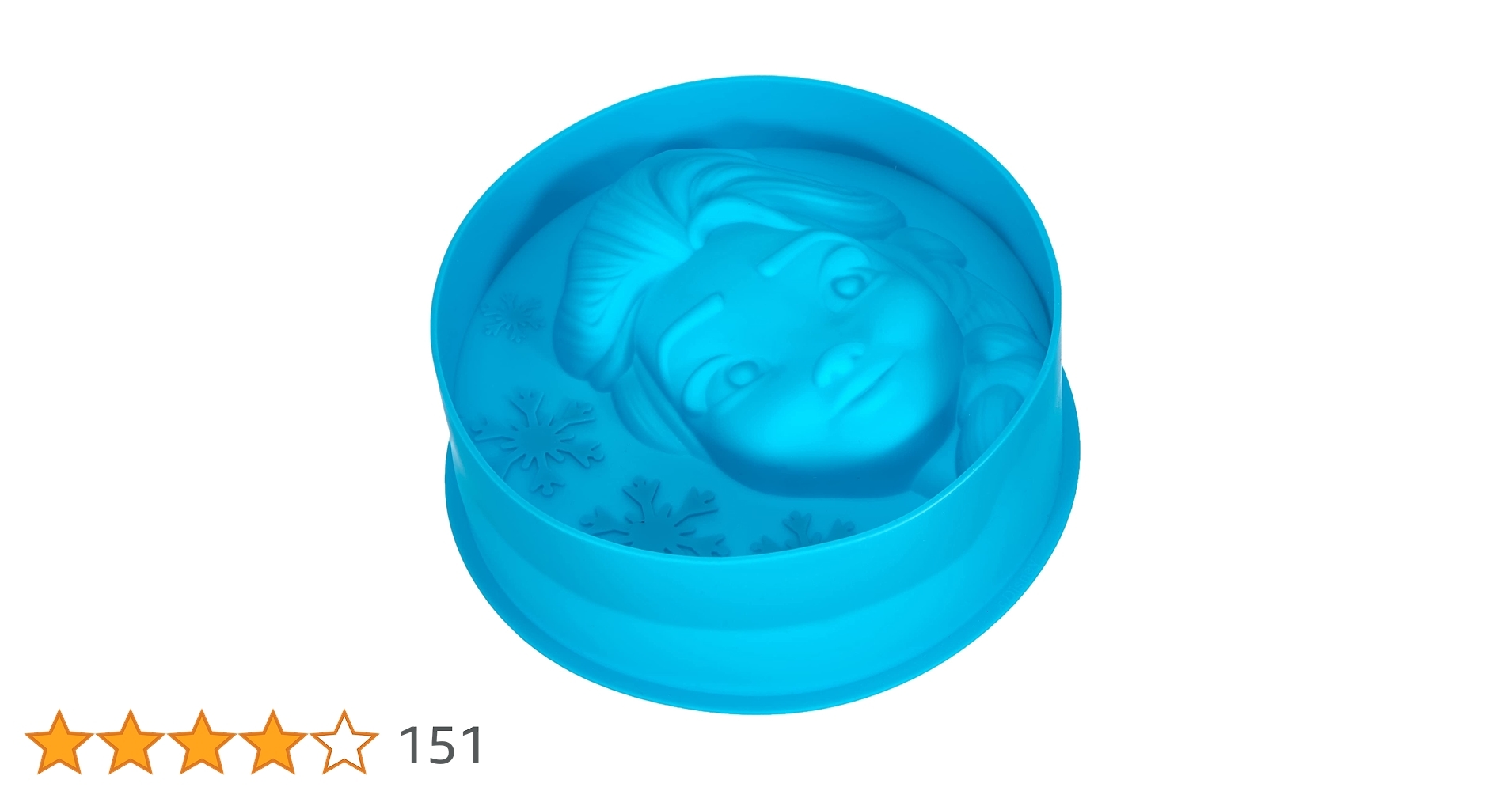 GEDALABELS Disney Frozen 20572 ELSA Backform Silikon Blau 17 X 