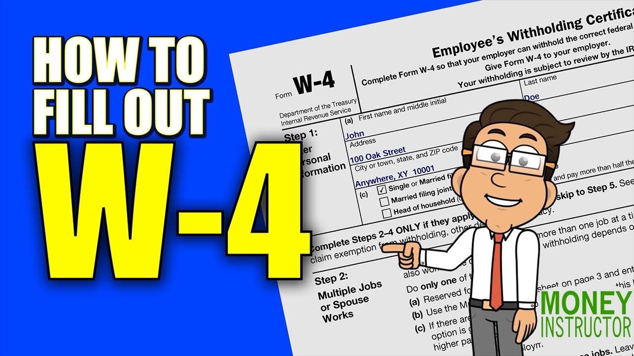 How To Fill Out Your W 4 And Change Your Withholdings