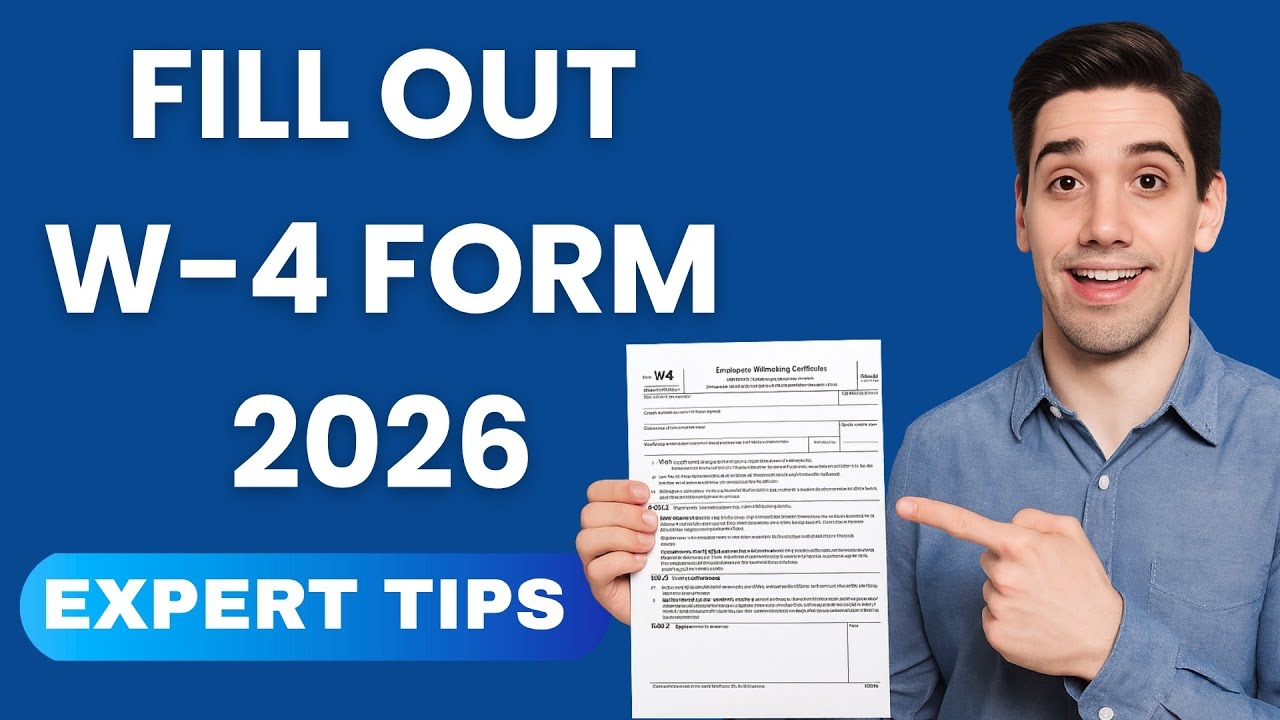 How To Fill Out Form W-4 2026