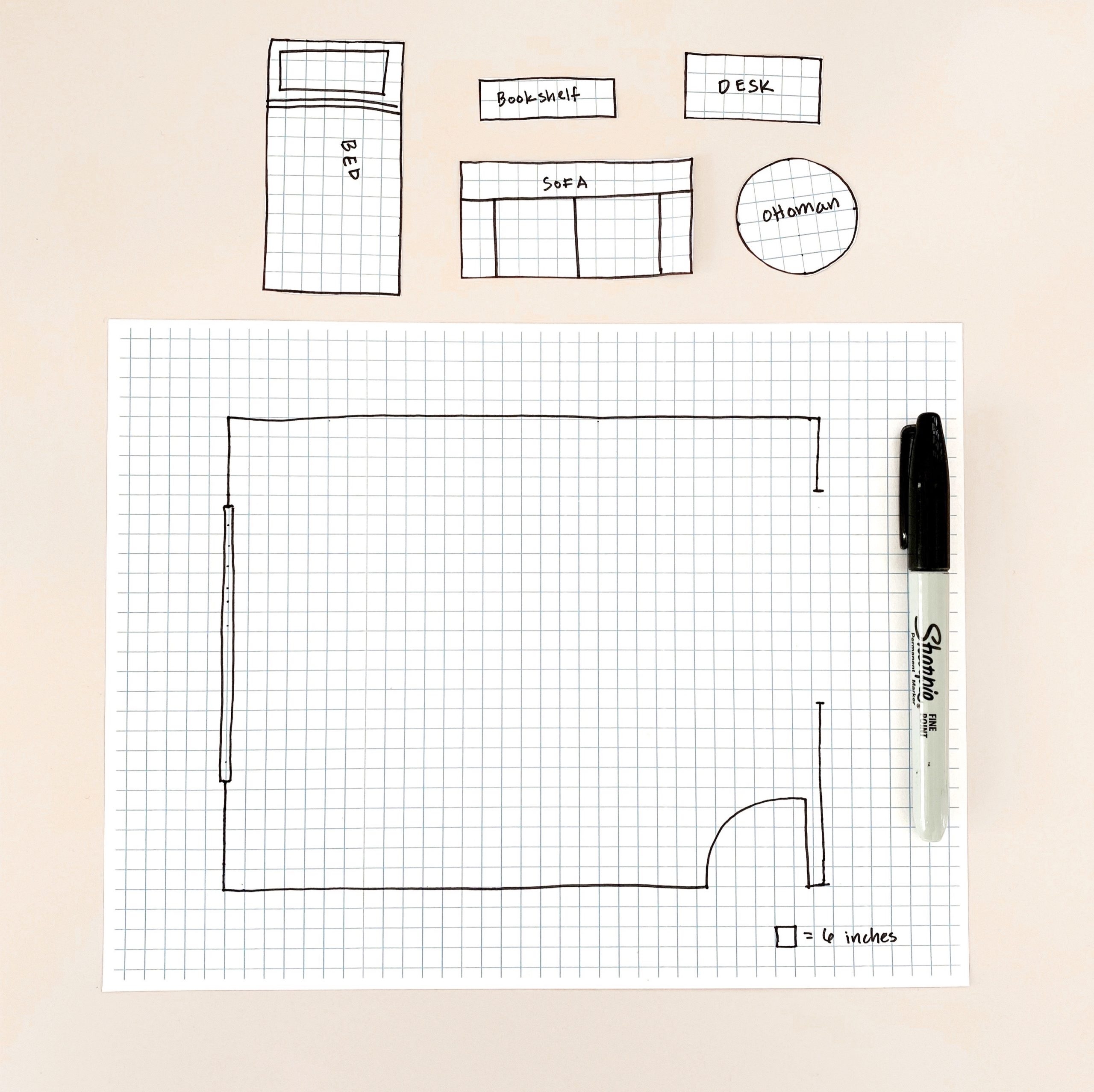 How To Make A Floor Plan With Graph Paper Tessie Fay 