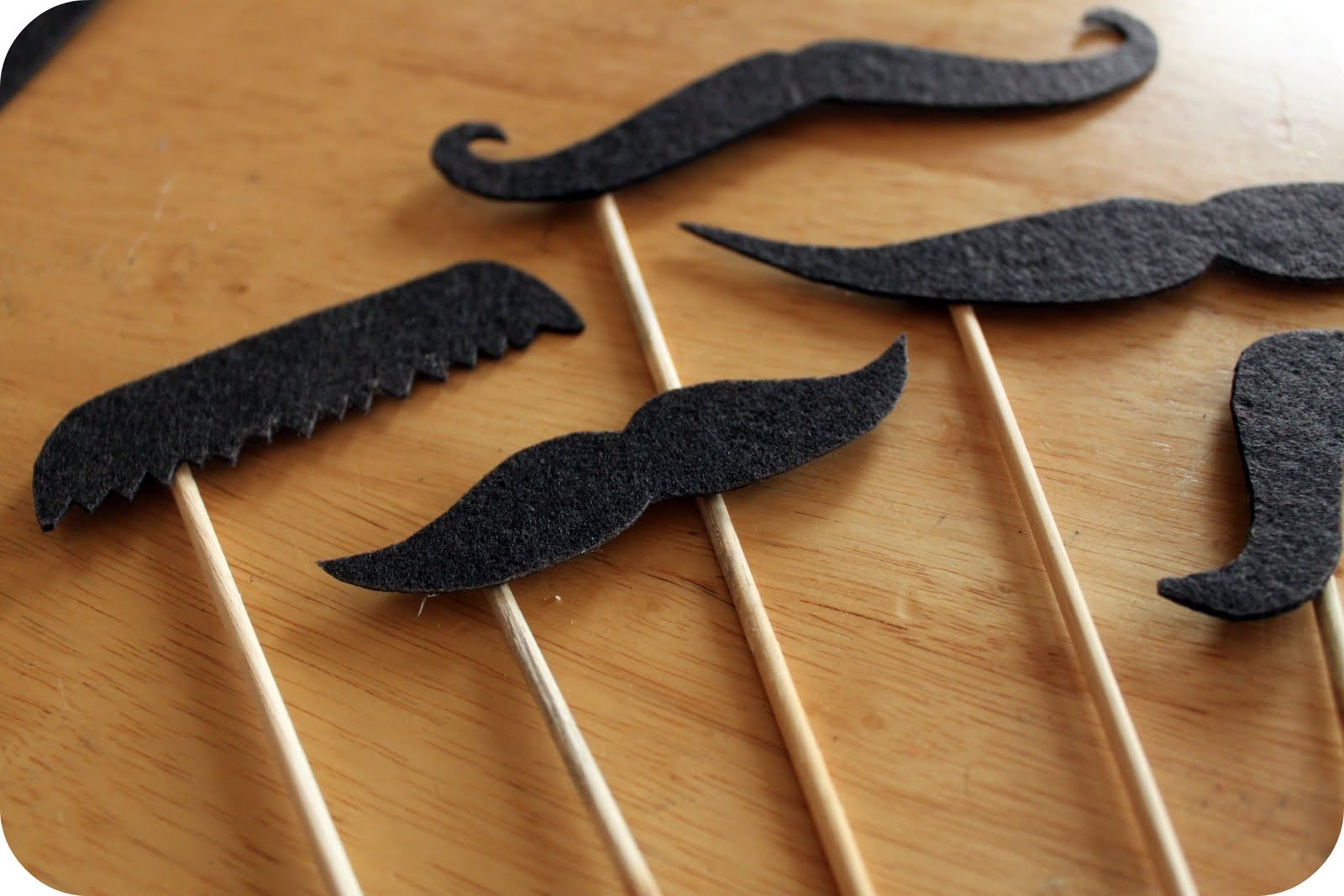 Printable Mustache Template