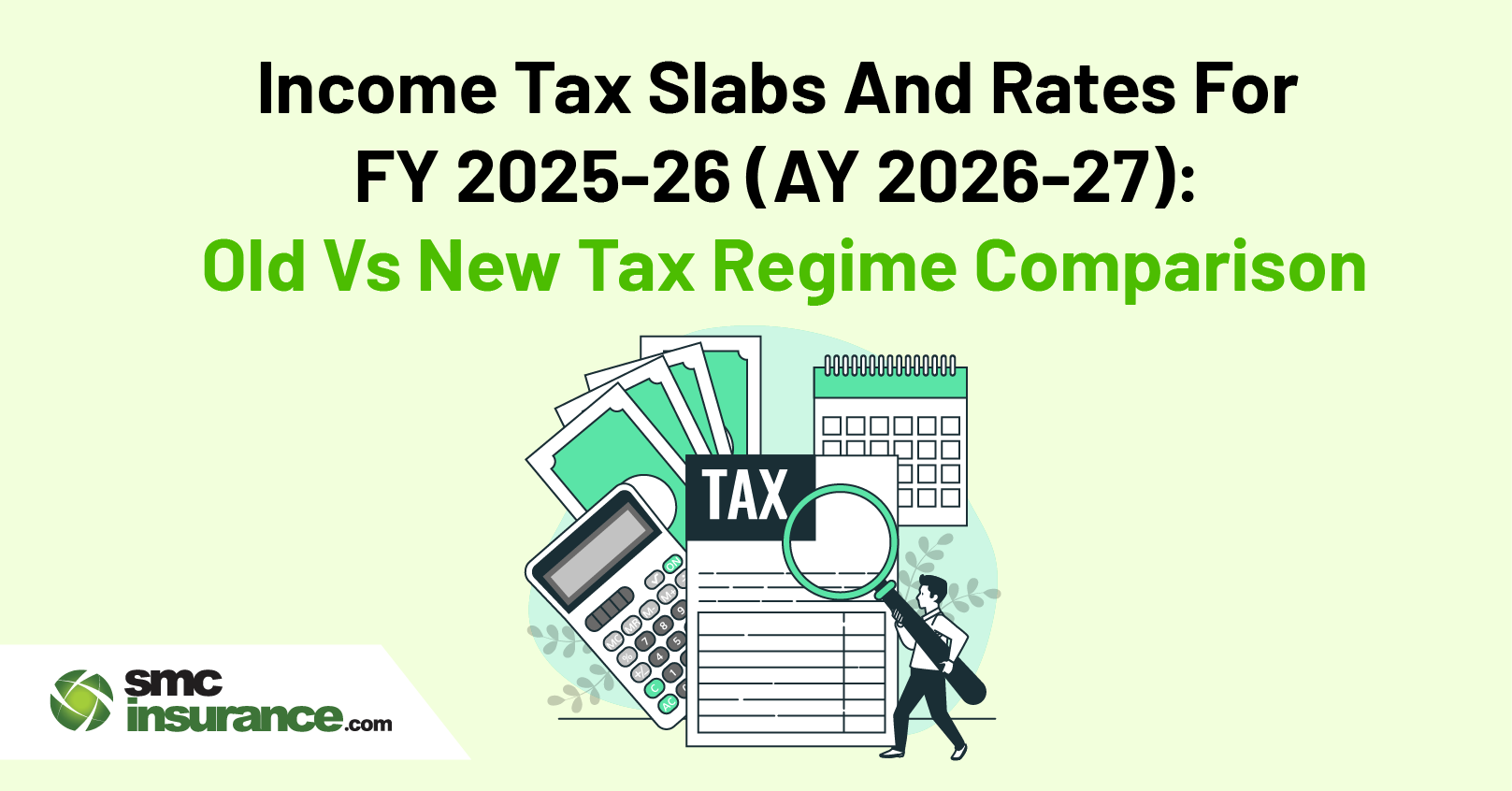 Income Tax Slabs For FY 2025 26 AY 2026 27 New Regime Rates 