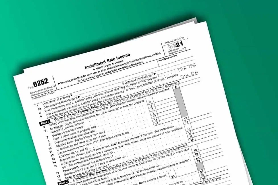 Irs Form 6252 Instructions