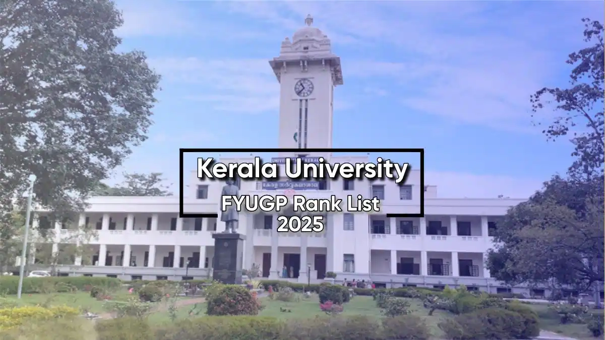 B Ed Application Form 2026 Kerala University