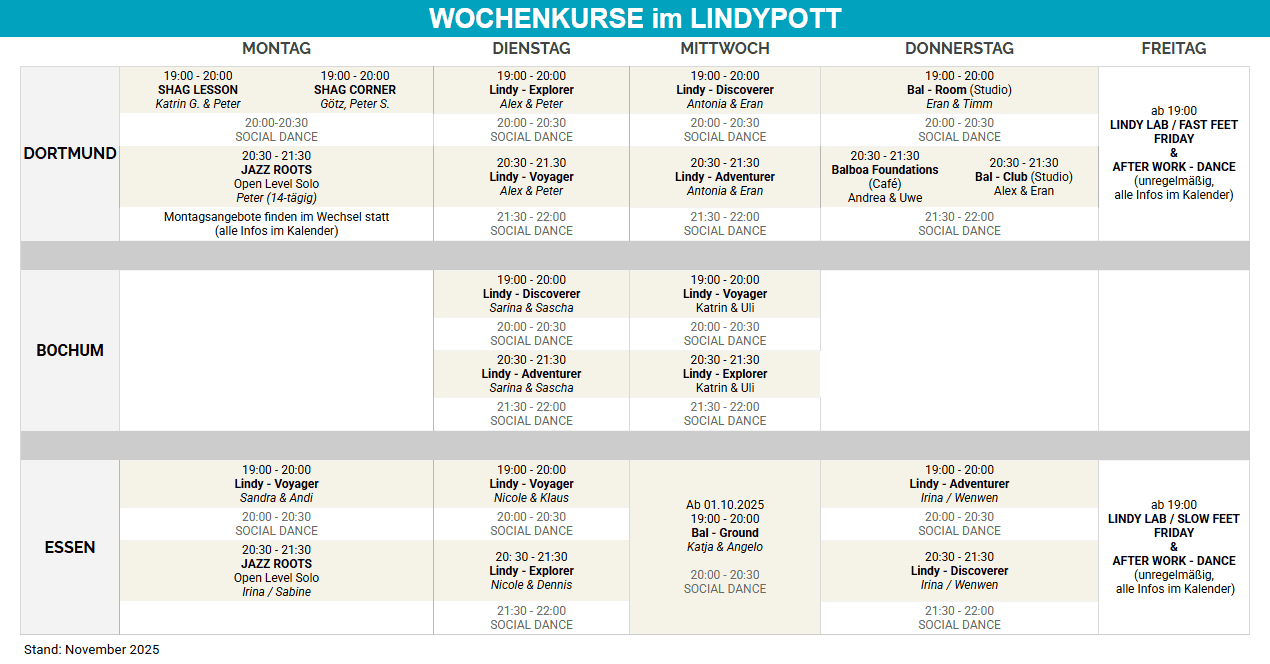Kurse Im berblick LindyPott Lindy Hop Tanzen In Dortmund 