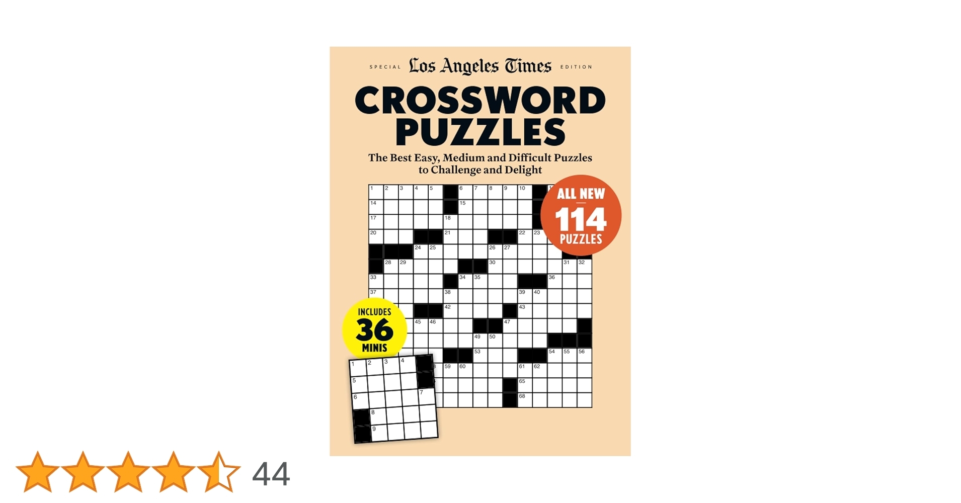 LA Times Crossword Puzzles The Editors Of LA Times 9781547866335 