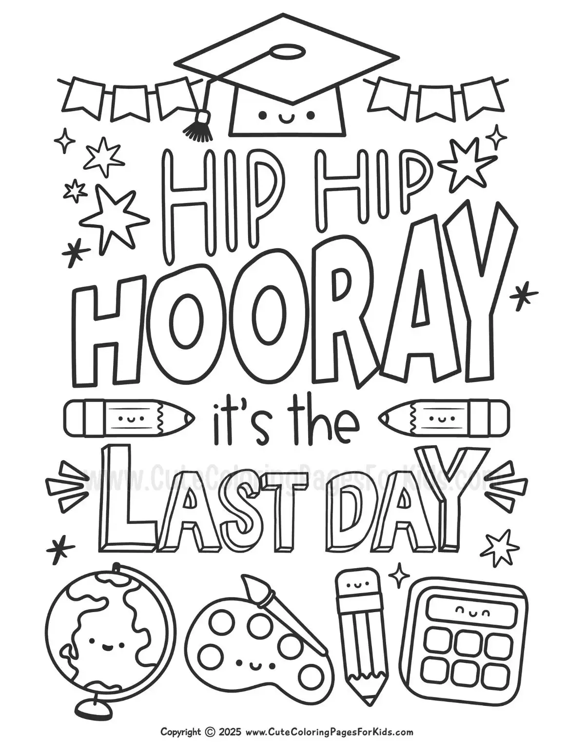 Free Printable End Of School Year Worksheets