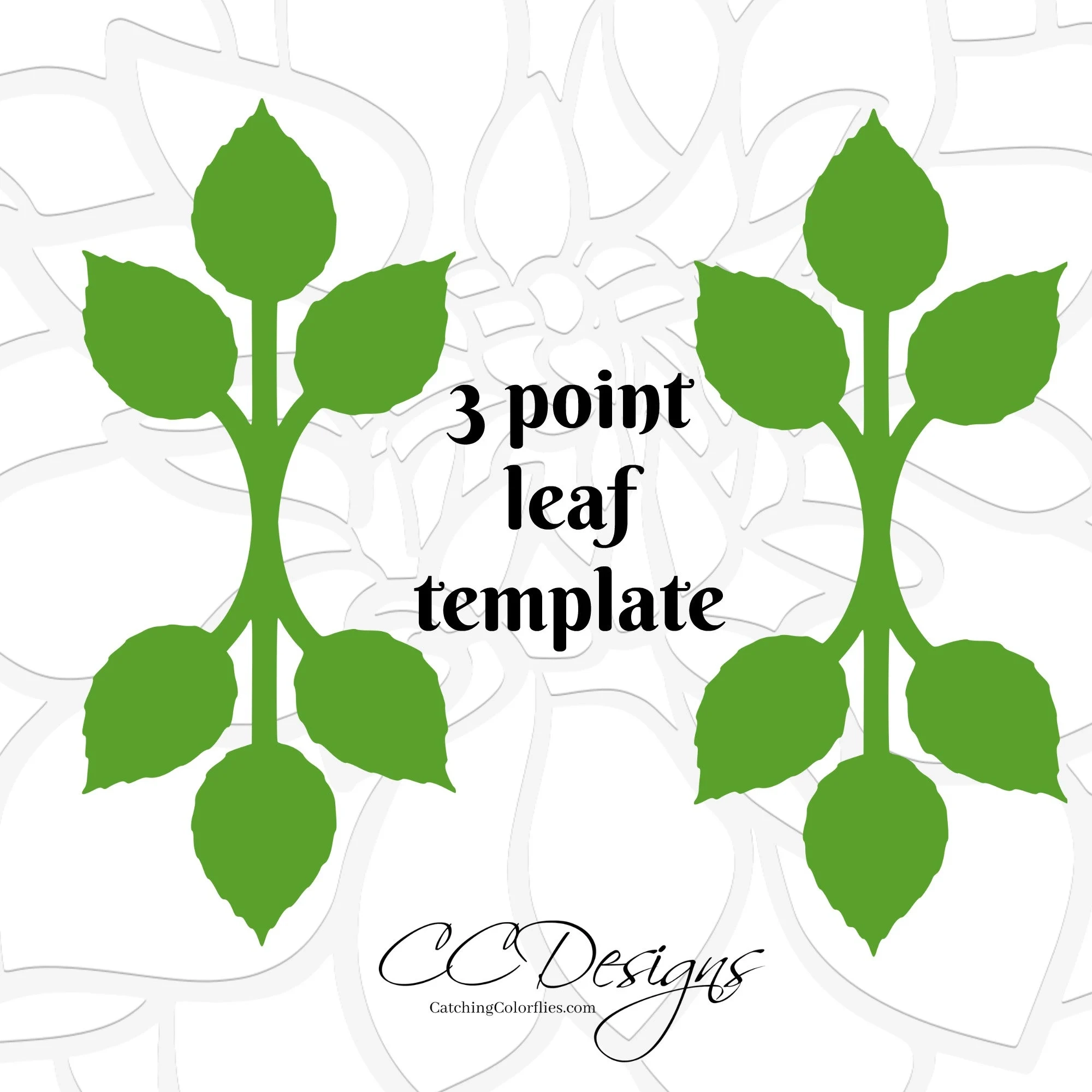 Flower Leaf Template Printable