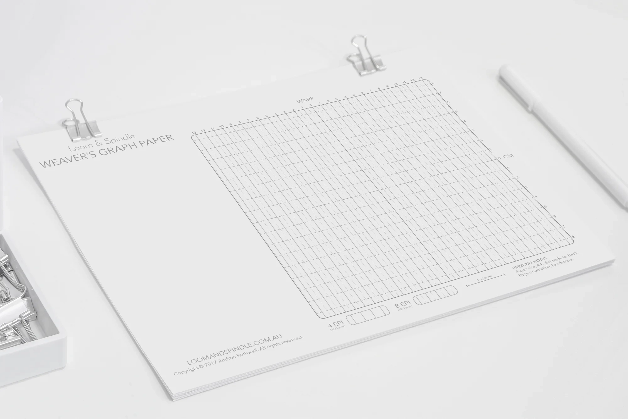 Loom Graph Paper Free Print