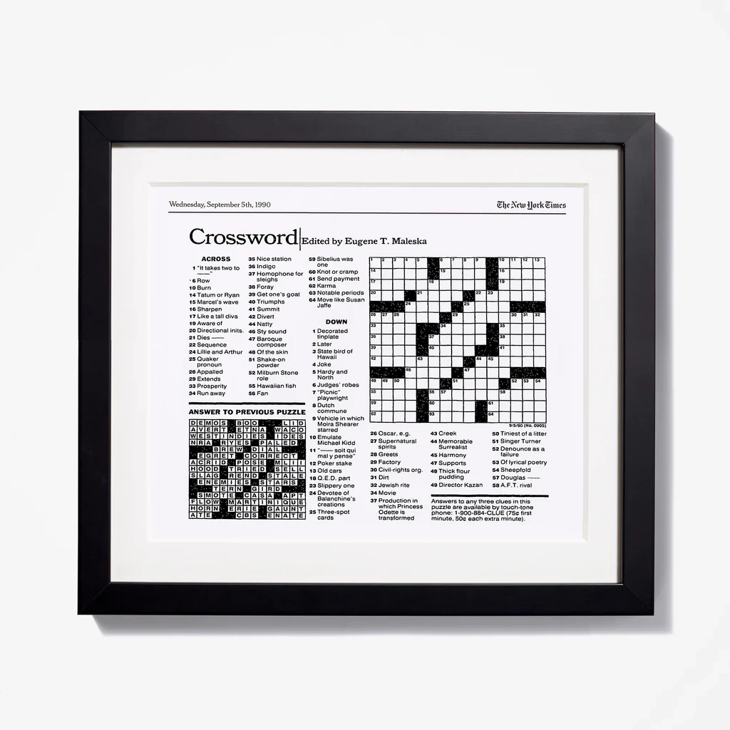 Printable Crossword Puzzles Nyt